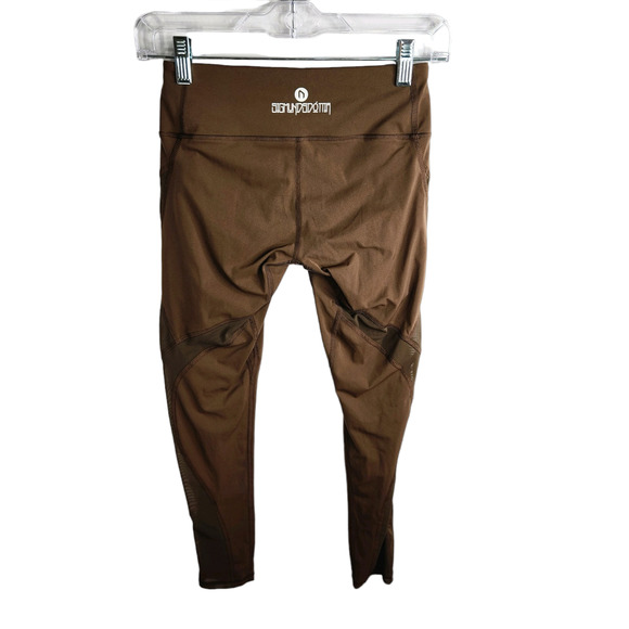 Wit Fitness Sigmundsdottir Low Rise Mesh 7/8 Legging Brownie Women's XS - Picture 6 of 8